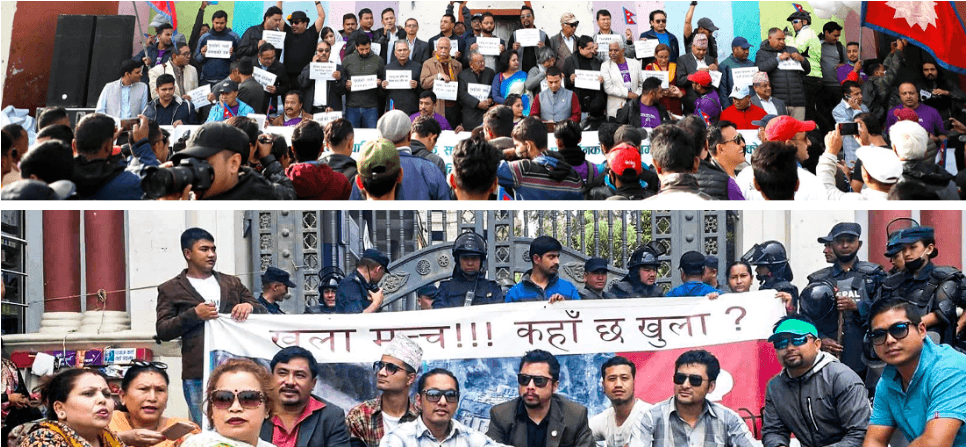 विराजभक्त श्रेष्ठको सम्झनामा खुला मञ्च खुला राख्ने त्यो लडाइँ