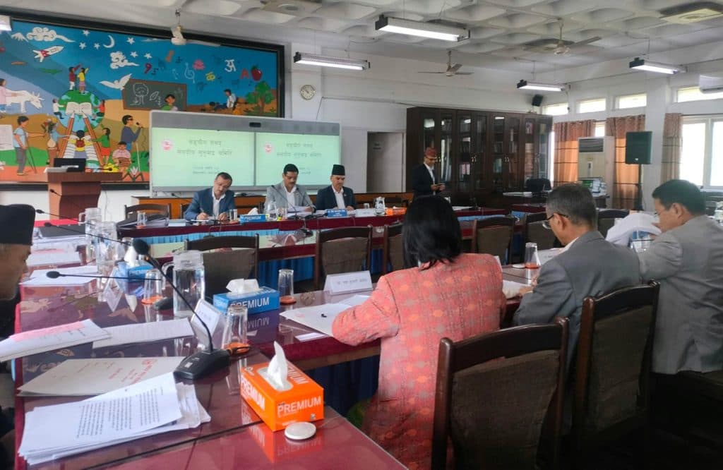 संसदीय सुनुवाइ समितिमा सांसदहरूलाई सकेसम्म नेपाली भाषामा बोल्न रुलिङ