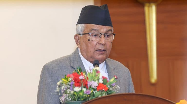 राष्ट्रपति बोलिरहँदा प्रधानमन्त्री संसद् छाडेको विवाद, कांग्रेसले माग्यो स्पष्टिकरण